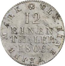 1/12 Thaler 1806  S.G.H. 