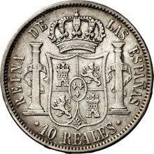 10 Reales 1864   