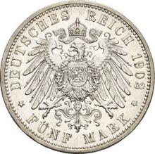5 марок 1902 G   "Баден"