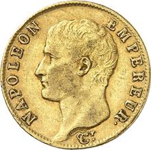 20 franków AN 14 (1805-1806) I  