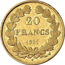 20 franków 1837 W  