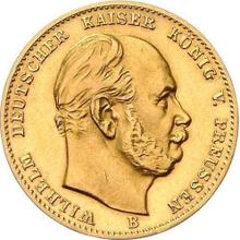 10 marcos 1878 B   "Prusia"