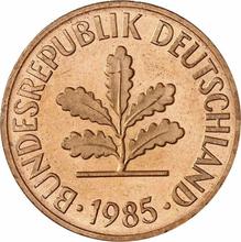 2 Pfennig 1985 F  