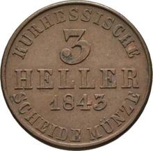 3 геллера 1843   