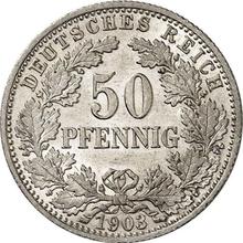 50 пфеннигов 1903 A  