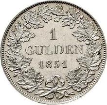1 gulden 1851   
