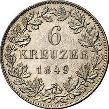6 Kreuzer 1849   