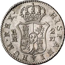 2 reales 1780 M PJ 