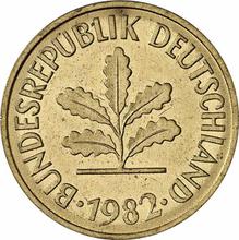 5 Pfennig 1982 D  