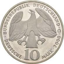 10 марок 2000 D   "Бах"