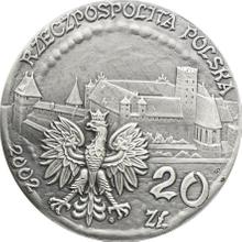 20 Zlotych 2002 MW  NR "Castle in Malbork"