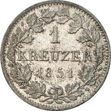 1 Kreuzer 1851   