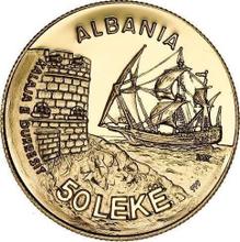 50 Lekë 1986    "Hafen Durrës" (Probe)
