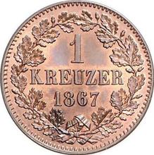 1 Kreuzer 1867   