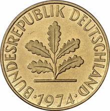 10 Pfennig 1974 J  