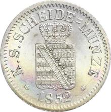 1 новый грош 1852  F 