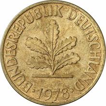10 Pfennig 1978 F  