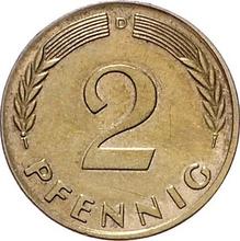 2 Pfennige 1950-1969   