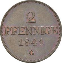 2 fenigi 1841  G 
