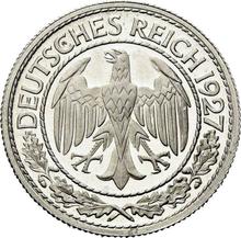 50 Reichspfennig 1927 F  