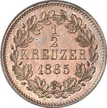 1/2 Kreuzer 1865   