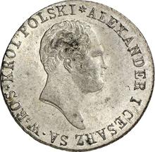 1 Zloty 1818  IB  "Großer Kopf"