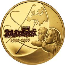 200 złotych 2000 MW  RK "10-lecie powstania Solidarności"