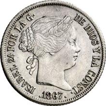 25 Centavos 1867   