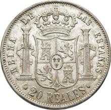 20 Reales 1862   