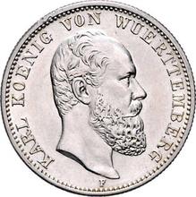 2 марки 1888 F   "Вюртемберг"