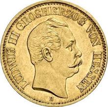 10 марок 1872 H   "Гессен"