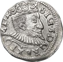 Трояк (3 гроша) 1594  IF SC  "Быдгощский монетный двор"