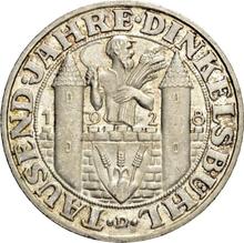 3 Reichsmark 1928 D   "Dinkelsbühl"
