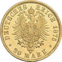 20 Mark 1875 A   "Prussia"
