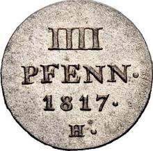 4 Pfennige 1817 H  