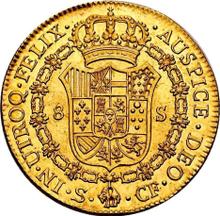 8 escudos 1774 S CF 