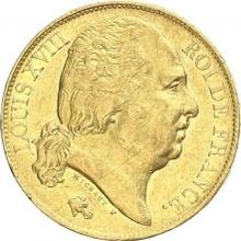 20 francos 1818 Q  