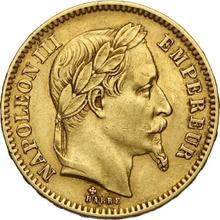 20 francos 1863 BB  