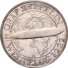 3 Reichsmark 1930 G   "Zeppelin"