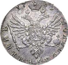 Polupoltinnik (1/4 Rubel) 1739   