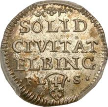 Schilling (Szelag) 1763  FLS  "Elbing"
