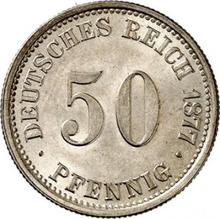 50 Pfennige 1877 E  