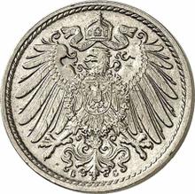 5 Pfennig 1895 G  