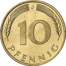 10 Pfennige 1985 J  