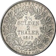2 Thaler 1843   