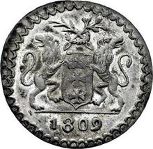 1/5 Gulden 1809  M  "Danzig" (Probe)