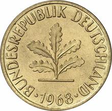 10 Pfennige 1968 J  