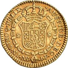 2 escudos 1808 NR JF 