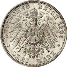 3 марки 1908 F   "Вюртемберг"