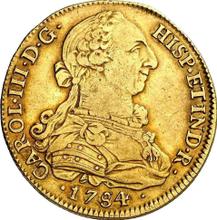8 escudo 1784 S C 